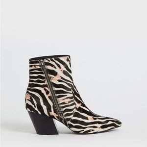 Allsaints Aster Zebra Boot